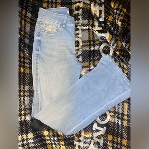 Rhinestone bootcut jeans